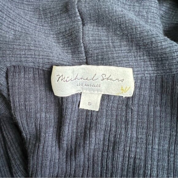 Michael Stars Long Cardigan in Navy - S - Picture 4 of 4